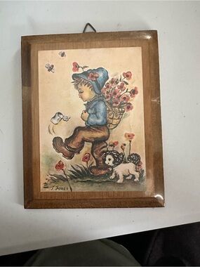 Vintage Hummel Art by T. Jones